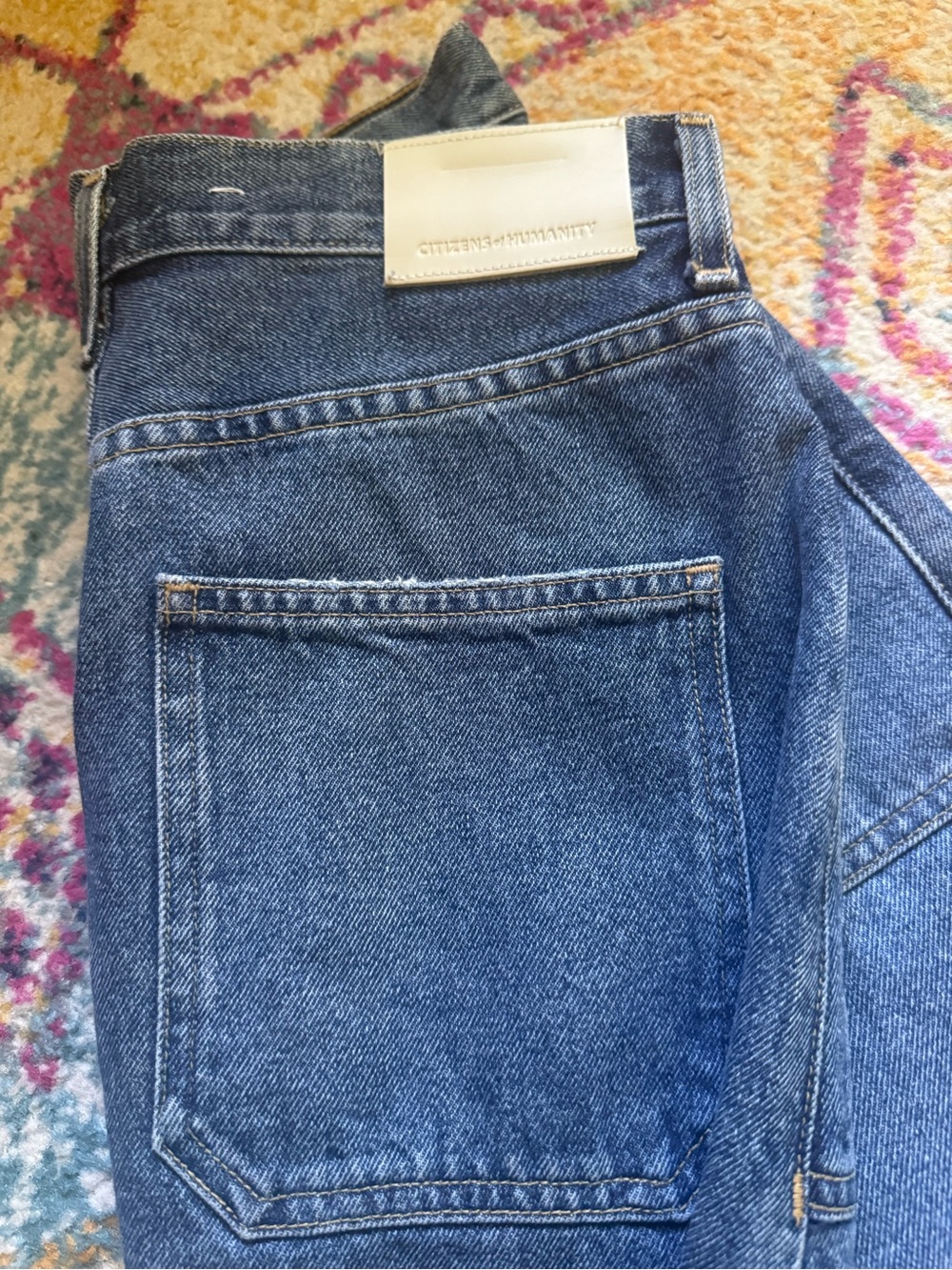 Citizens of Humanity Anouk Denim Button Down midi Skirt - Picture 13 of 13